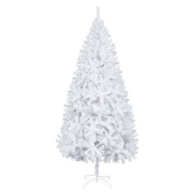 7FT Iron Leg White Christmas Tree With 1349 Branches (Option: As picture)