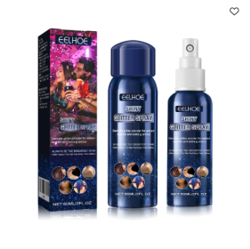 Glitter Spray, Halloween Brightening Makeup Night Club Party Clothing Highlights Skin Brightening Powder (Option: 1pcs)