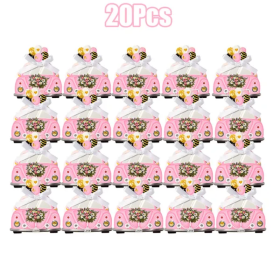 20 Pcs Wedding Party Favor Treat Boxes Unique Wedding Car Design Gift Box (Option: Style1)