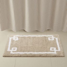 Cotton Tufted Bath Rug 24x40 (Color: as Pic)