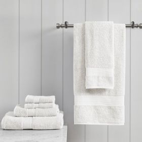 6 Piece Organic Cotton Towel Set (Color: as Pic)